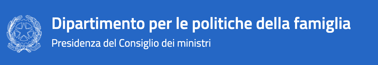 Dipartimento per le politiche della famiglia — Presidenza del Consiglio dei ministri